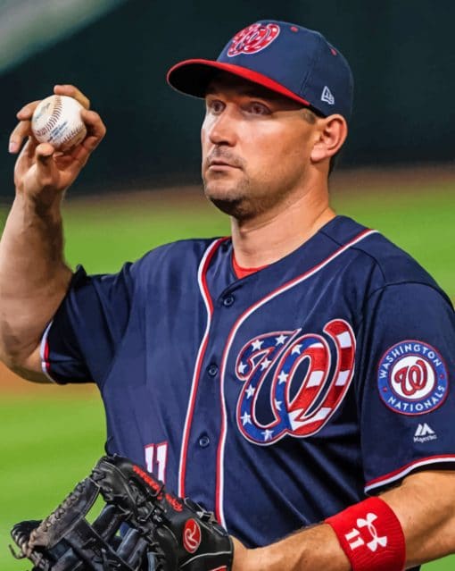 Ryan Zimmerman paint by numbers