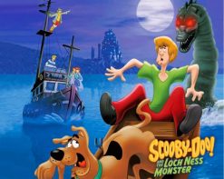 Scooby Doo And The Loch Ness Monster paint by number