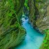 Slovenia Tolmin Gorges paint by numbers