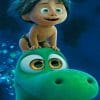 The Good Dinosaur paint by numbers