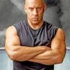 Vin Diesel paint by numbers