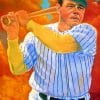 Babe Ruth Baseball paint by numbers