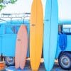 Beach Aesthetic Surfboard paint by numbers