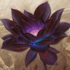 Beautiful Purple Lotus paint by number