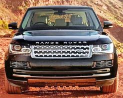 Black Range Rover paint by numbers