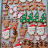 Christmas Cookie Decorating paint by numbers