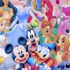 Disney Characters paint by numbers