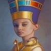 Egyptian Child paint by numbers