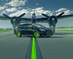 Focus St Ford Plane Runway paint by number