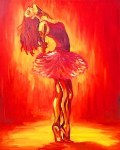 Girl Dance Ballet paint by numbers