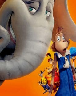 Horton Hears A Who paint by numbers