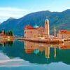 Island Church In Perast Kotor paint by numbers