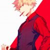 Katsuki Bakugo paint by numbers