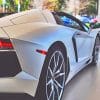 Lamborghini Aventador Matte Silver paint by numbers