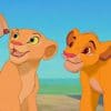 The King Lion Simba And Nala paint by numbers