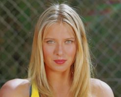 Maria Sharapova Tennis Player paint by number