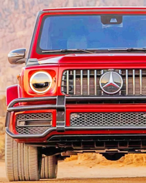 Mercedes G Wagon 2020 paint by numbers