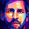 Messi Pop Art paint by numbers