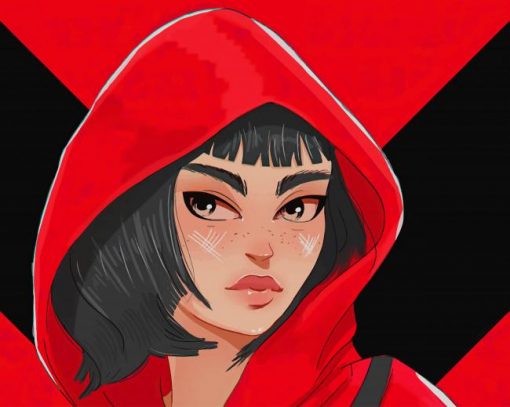 Money Heist Tokyo Digital Art paint by number