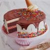 Neapolitan Ice Cream Cake paint by numbers