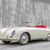 Porsche 356A 1600 Speedster paint by numbers