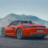 Porsche 718 Boxster paint by numbers