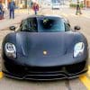 Porsche Matte Black paint by numbers