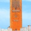 Rabat Hassan Tower paint by numbers