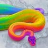 Rainbow Snake paint by numbers