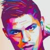 Ronaldo Pop Art paint by numbers