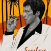 Scarface Art Poster paint by numbers