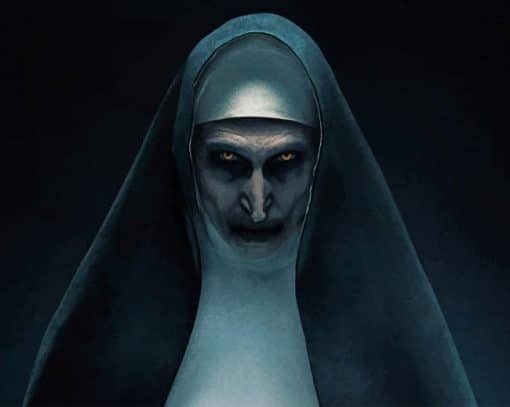 The Nun Movie paint by number