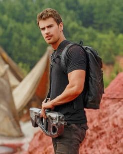 Theo James Divergent paint by numbers