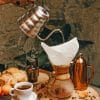 Coffee Paper Filter painnt by numbers