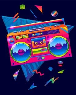 80's Retro Paint by numbres