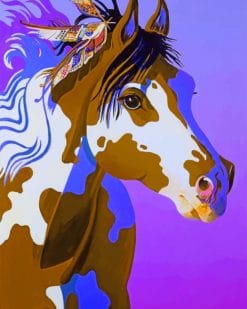 Aesthetic Horse Paint by numbers