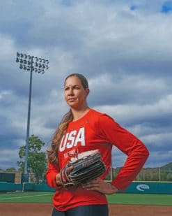 Cat Osterman paint by numbers