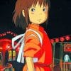 Chihiro Ogino Spirited Away paint by numbers