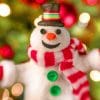 Christmas Snowman paint by numbers