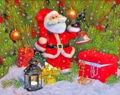 Christmas Santa Claus paint by numbers