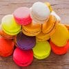 Colorful Macarons paint by numbers