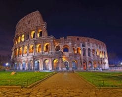 Colosseum Rome Paint by numbers