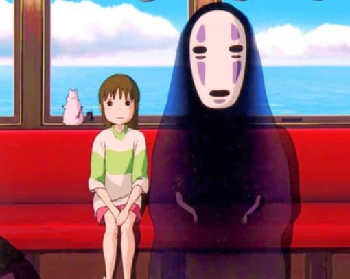 Ghibli Spirited Away paint by numbers