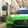 Green Mercedes Amg Paint by numbers