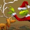 How The Grinch Stole Christmas Paint by numbers