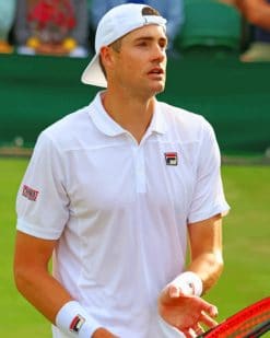 John Isner Paint by numbers