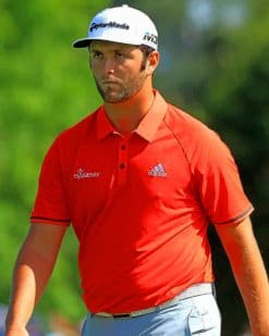 Jon Rahm Paint by numbers