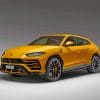 Yellow Lamborghini Urus paint by numbers