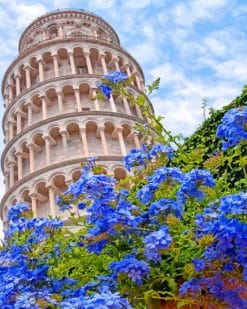 Leaning Tower Of Pisa Italy paint by numbers