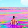 Man In Rainbow Ocean paint by numbers